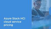 Azure Stack HCI cloud service pricing